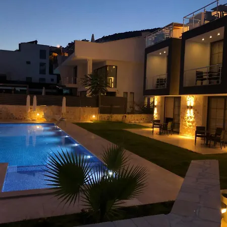 Stone House Aparts 1 1 Mit Zwei Balkone Und Poolblick Kalkan No 4 Kas