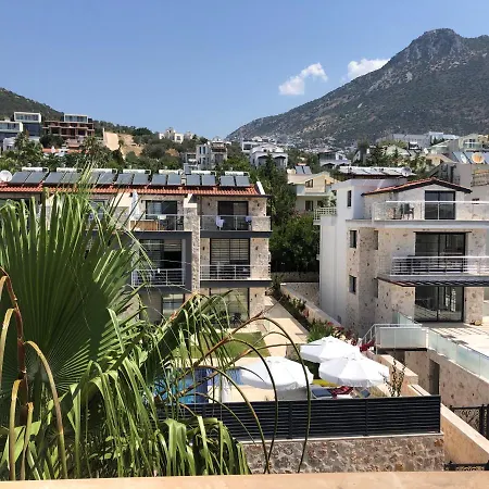 Stone House Aparts 1 1 Mit Zwei Balkone Und Poolblick Kalkan No 4 Apartament