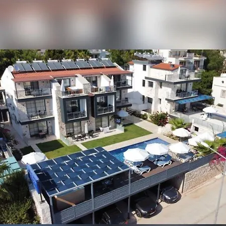Stone House Aparts 1 1 Mit Zwei Balkone Und Poolblick Kalkan No 4 *