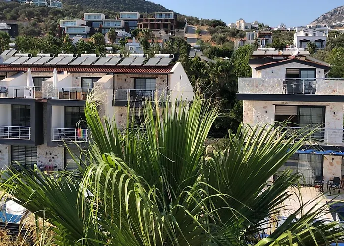 Stone House Aparts 1 1 Mit Zwei Balkone Und Poolblick Kalkan No 4 Apartamento *