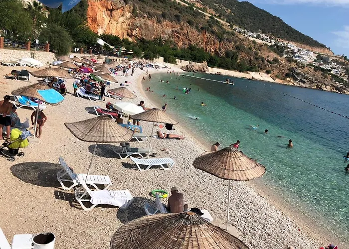 Apartamento Stone House Aparts 1 1 Mit Zwei Balkone Und Poolblick Kalkan No 4