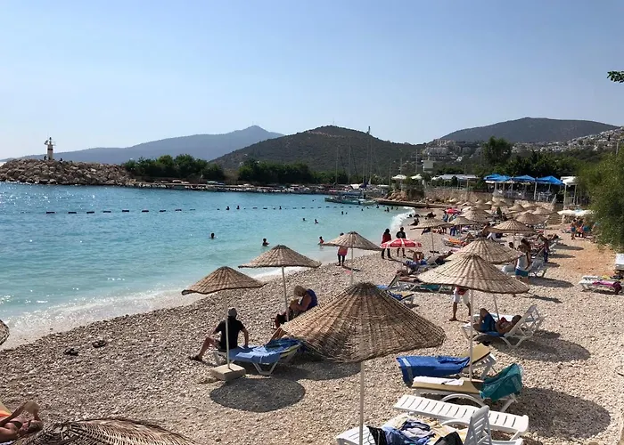 Apartamento Stone House Aparts 1 1 Mit Zwei Balkone Und Poolblick Kalkan No 4 Kaş